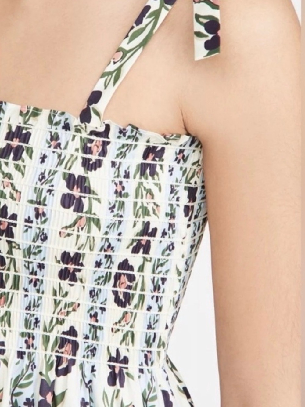 Tory Burch climbing vines maxi dress XS - Picture 2 of 8
